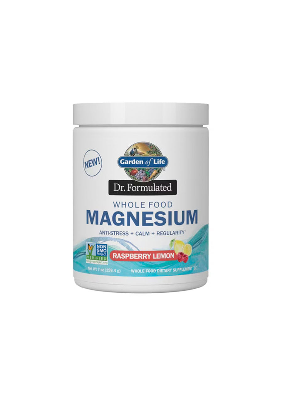 Garden of Life Dr. Formulated Whole Food Magnesium 197g Raspberry