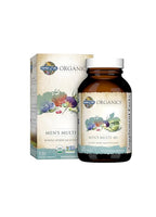 Garden of Life Mykind herrmultivitamin: flaska och kartong, 120 tabletter