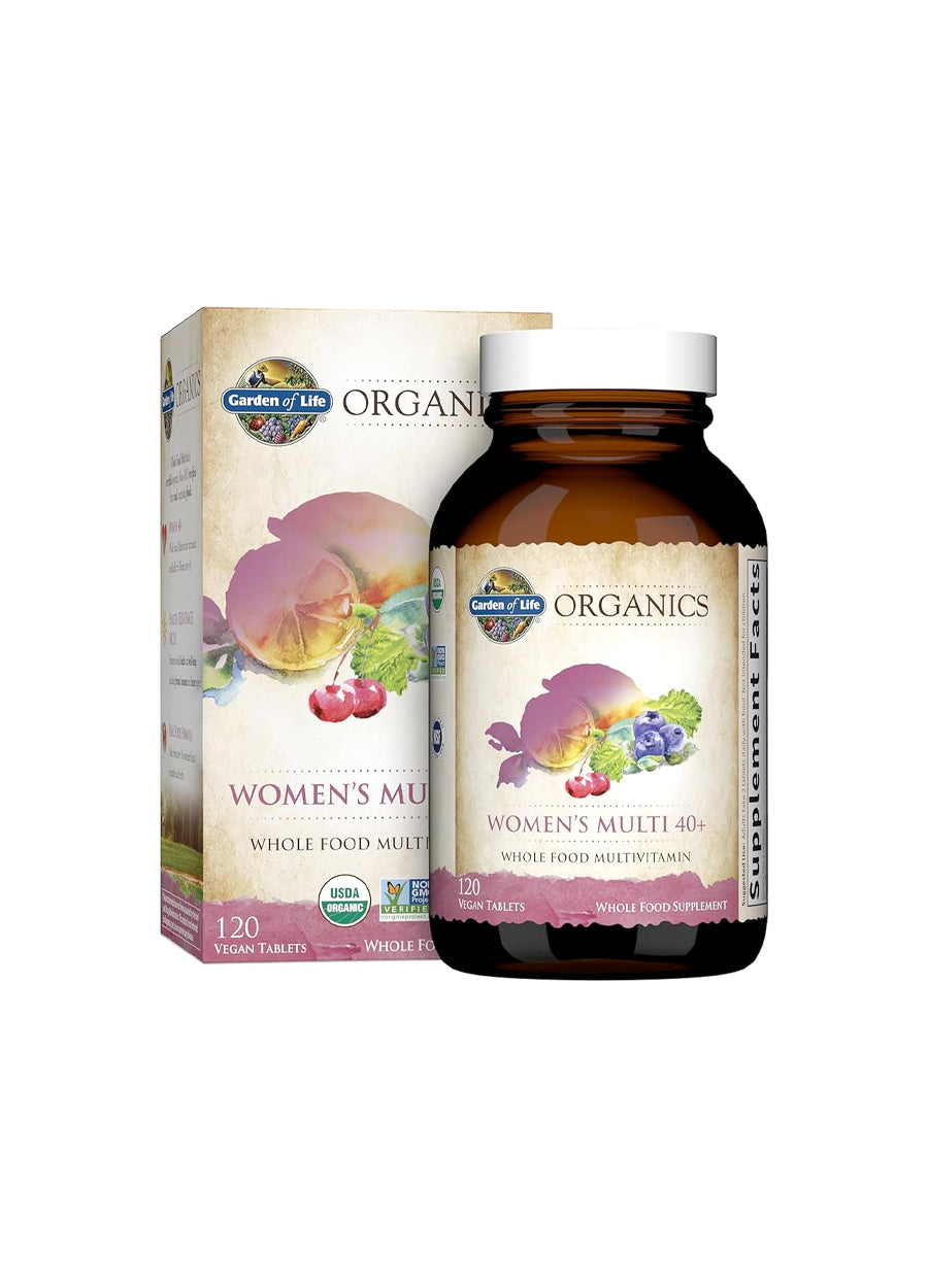 Garden of Life Mykind multivitamintillskott i flaska och kartong