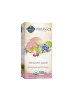 Garden of Life ORGANICS Women’s Multi för kvinnor, 60 vegan tabletter, förpackning
