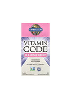 Garden of Life Vitamin Code kosttillskott 50 & Wiser Women, 240 vegetariskapslar