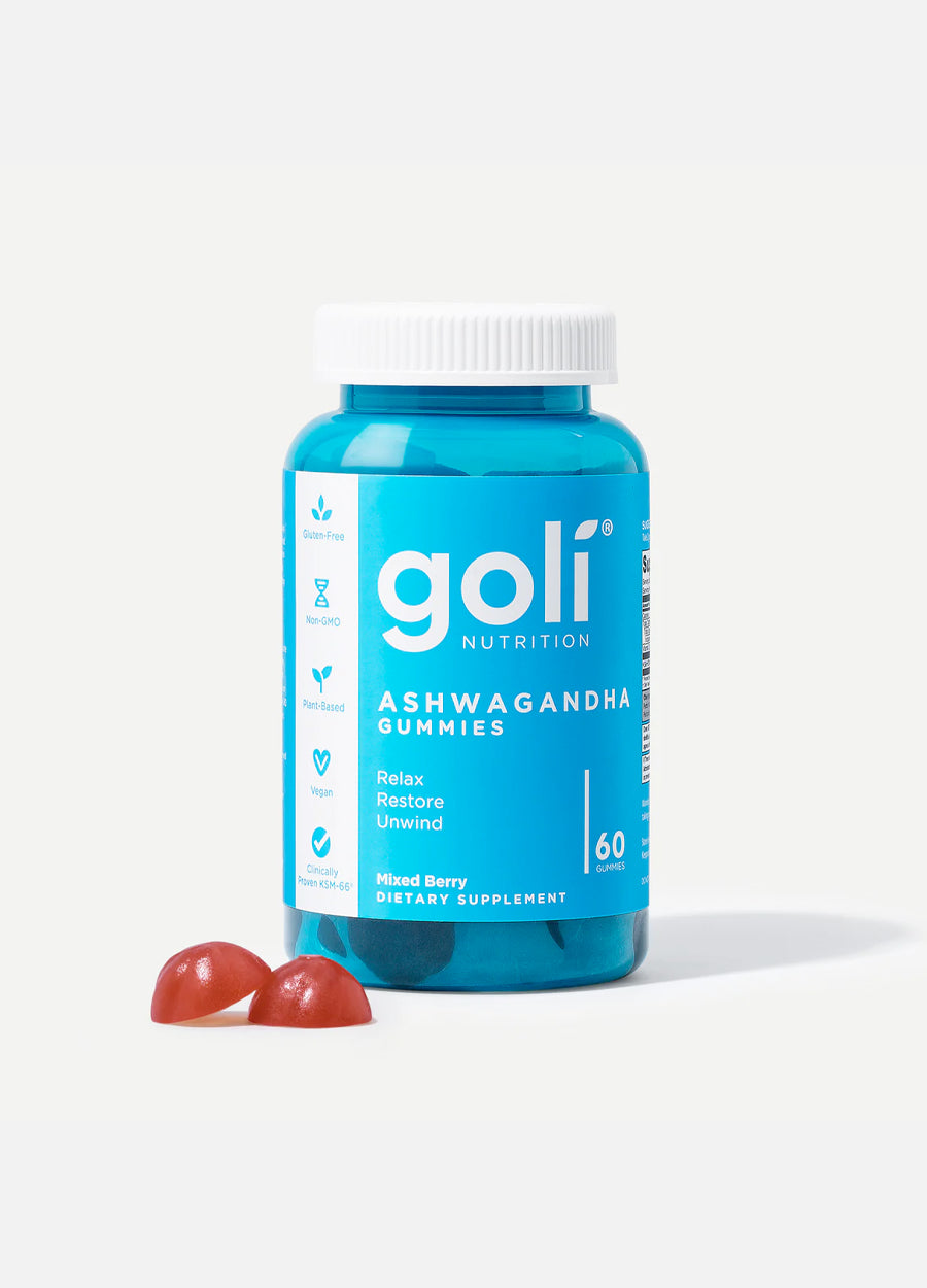 Goli Nutrition Ashwagandha Gummies 60st Framsida