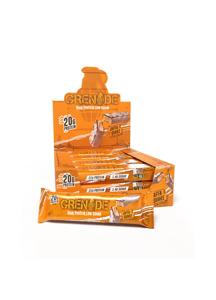 Grenade Protein Bars 12 x 60g Jaffa Quake