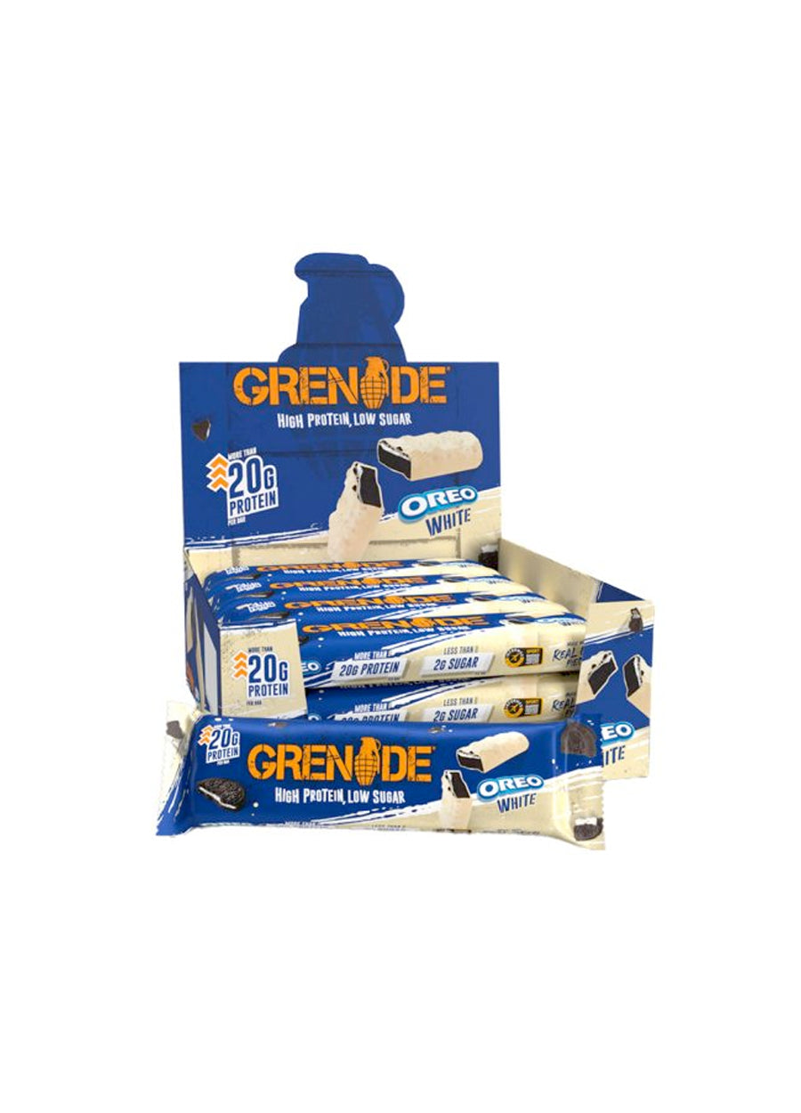 Grenade Protein Bars 12 x 60g OREO White