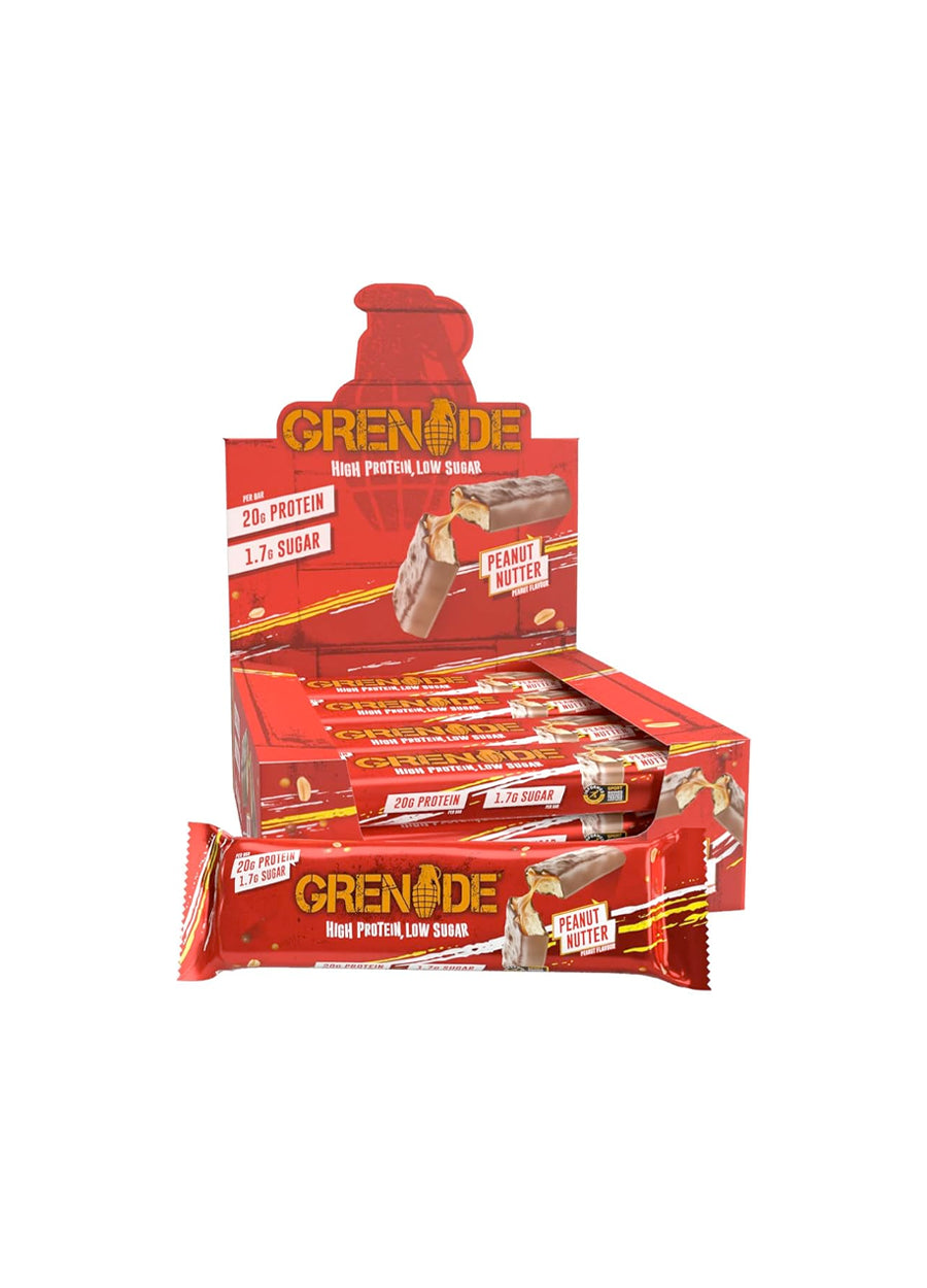 Grenade Protein Bars 12 x 60g Peanut Nutter