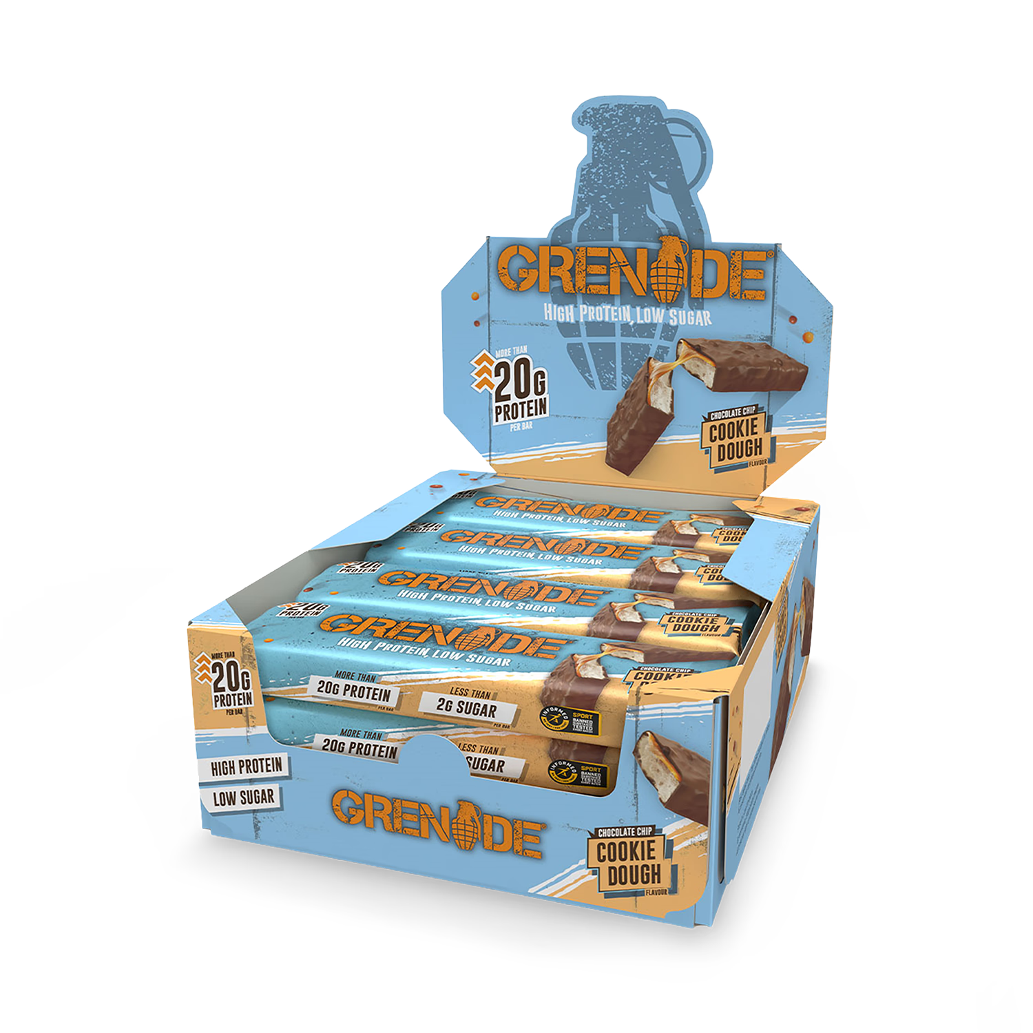 Grenade Protein Bars 12 x 60g