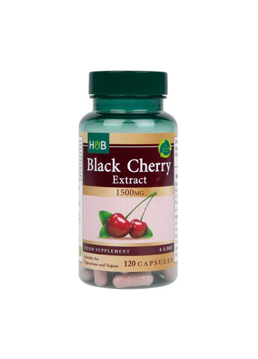 Holland & Barrett Black Cherry Extract 1500mg 120 Kapslar