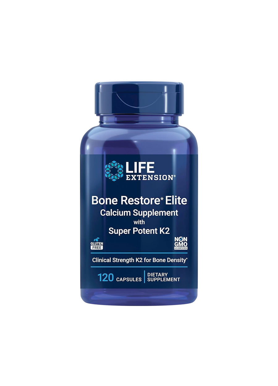 Life Extension Bone Restore Elite with Super Potenet K2 120 Kapslar