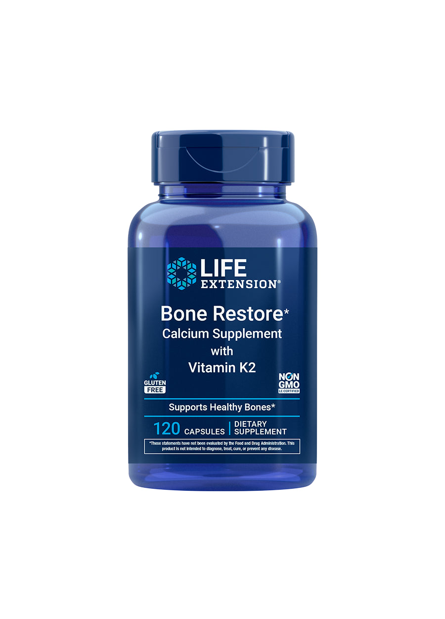 Life Extension Bone Restore with Vitamin K2 120 Kapslar