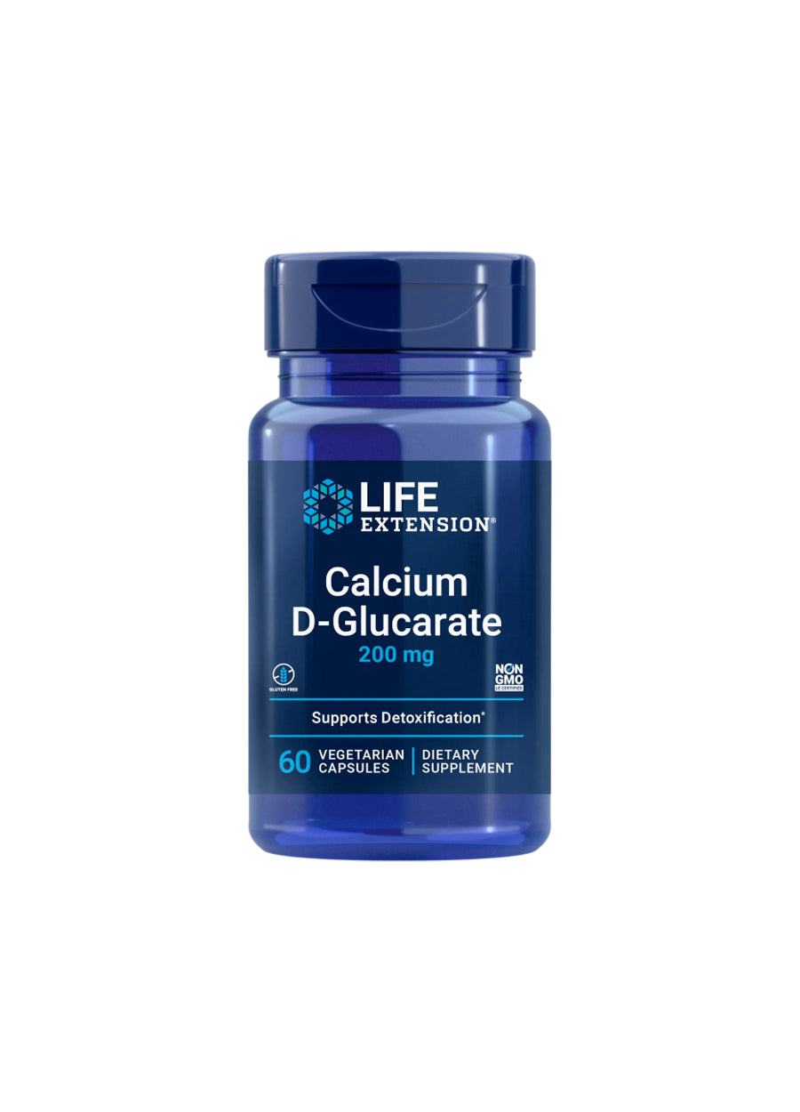 Life Extension Calcium D-Glucarate 200mg 60 Kapslar
