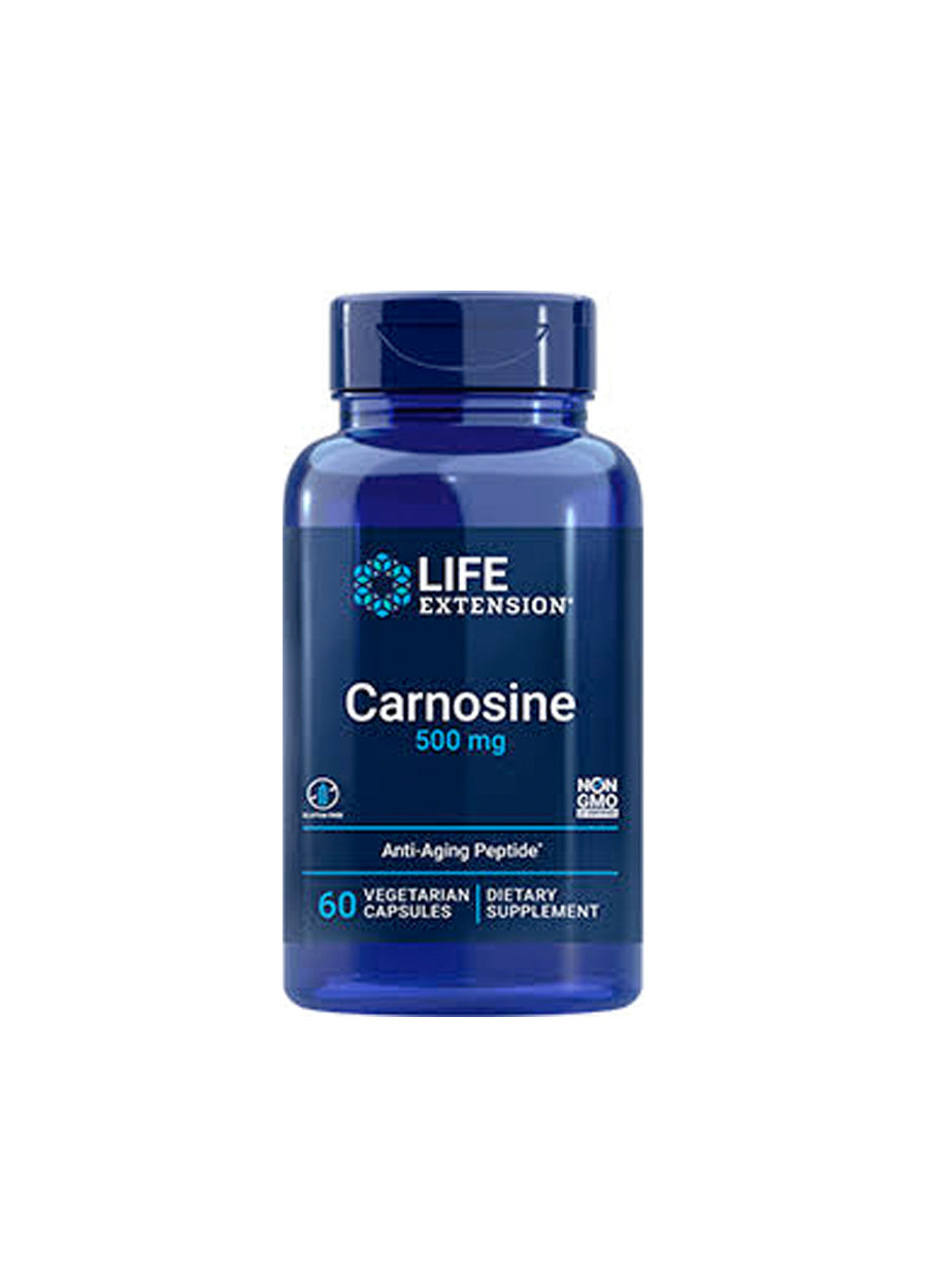 Life Extension Carnosine 500mg 60 Kapslar