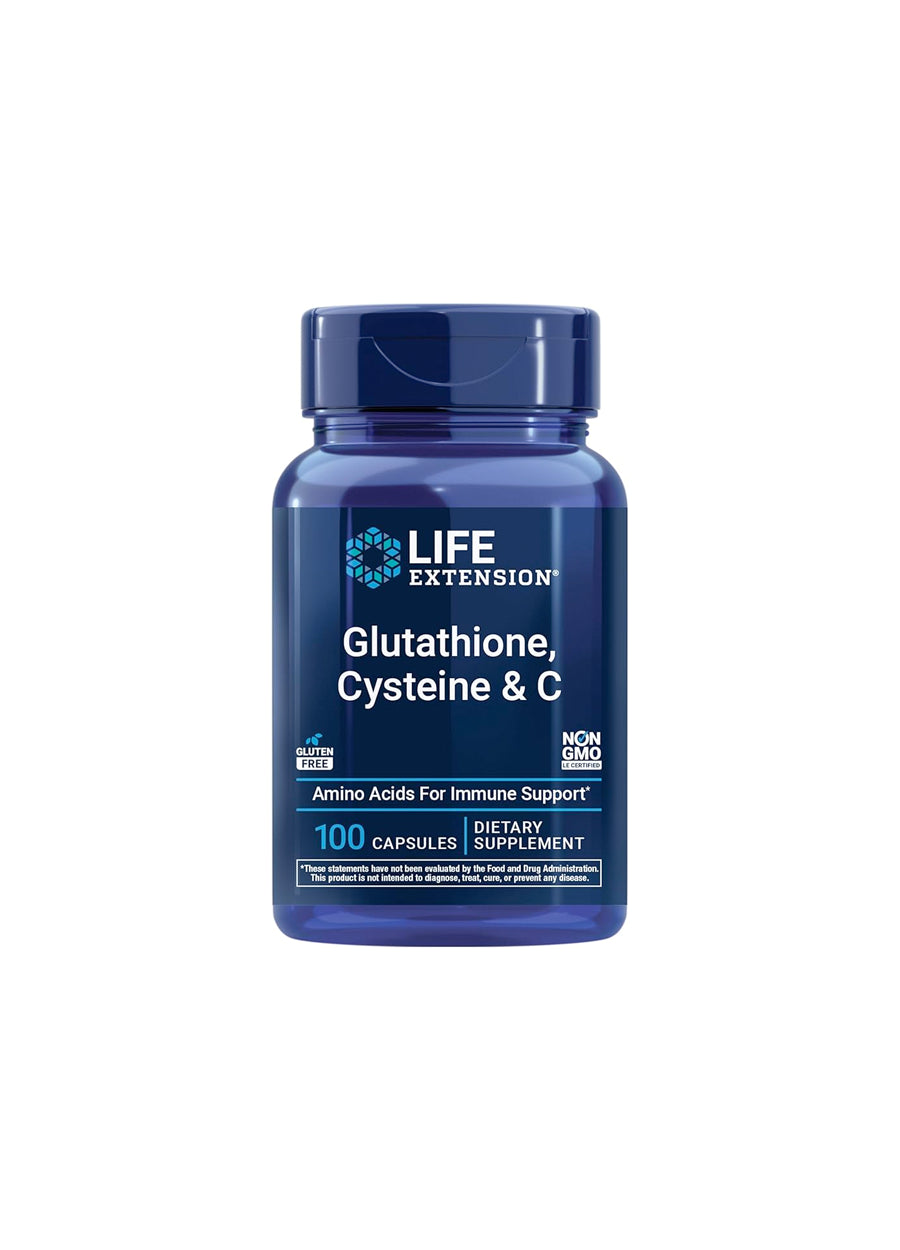 Life Extension Glutathione Cysteine & C 100 Kapslar