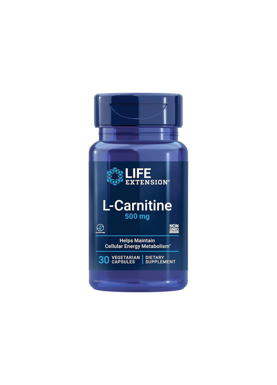 Life Extension L-Carnitine 500mg 30 Kapslar