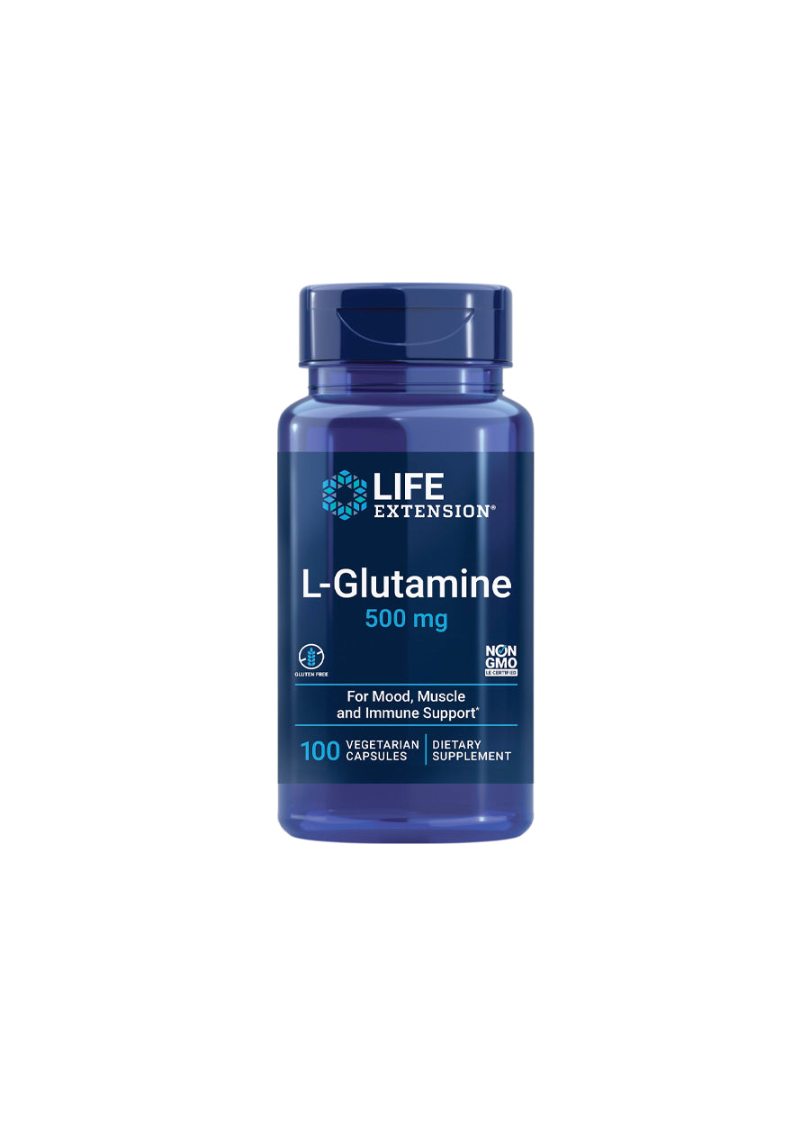 Life Extension L-Glutamine 500mg 100 Kapslar