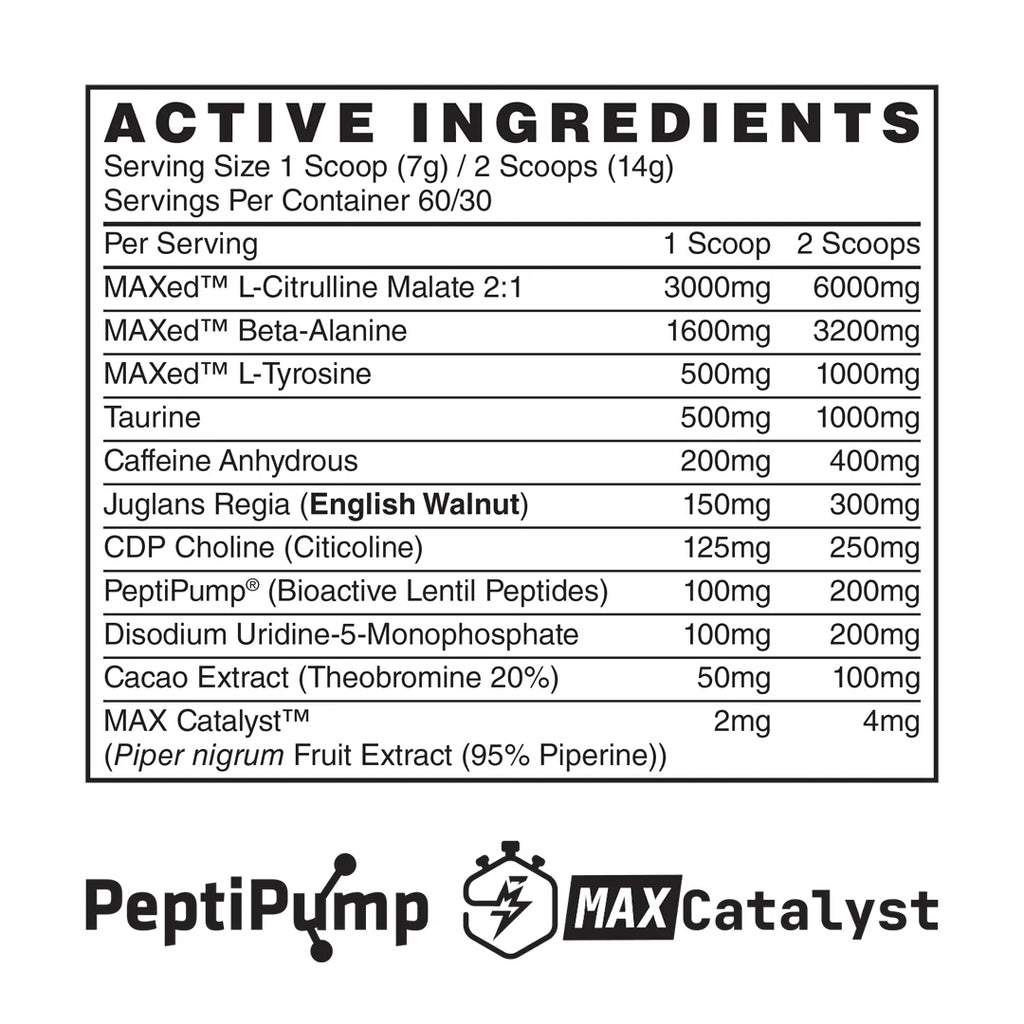 Naughty Boy Menace V2 Ingredienser