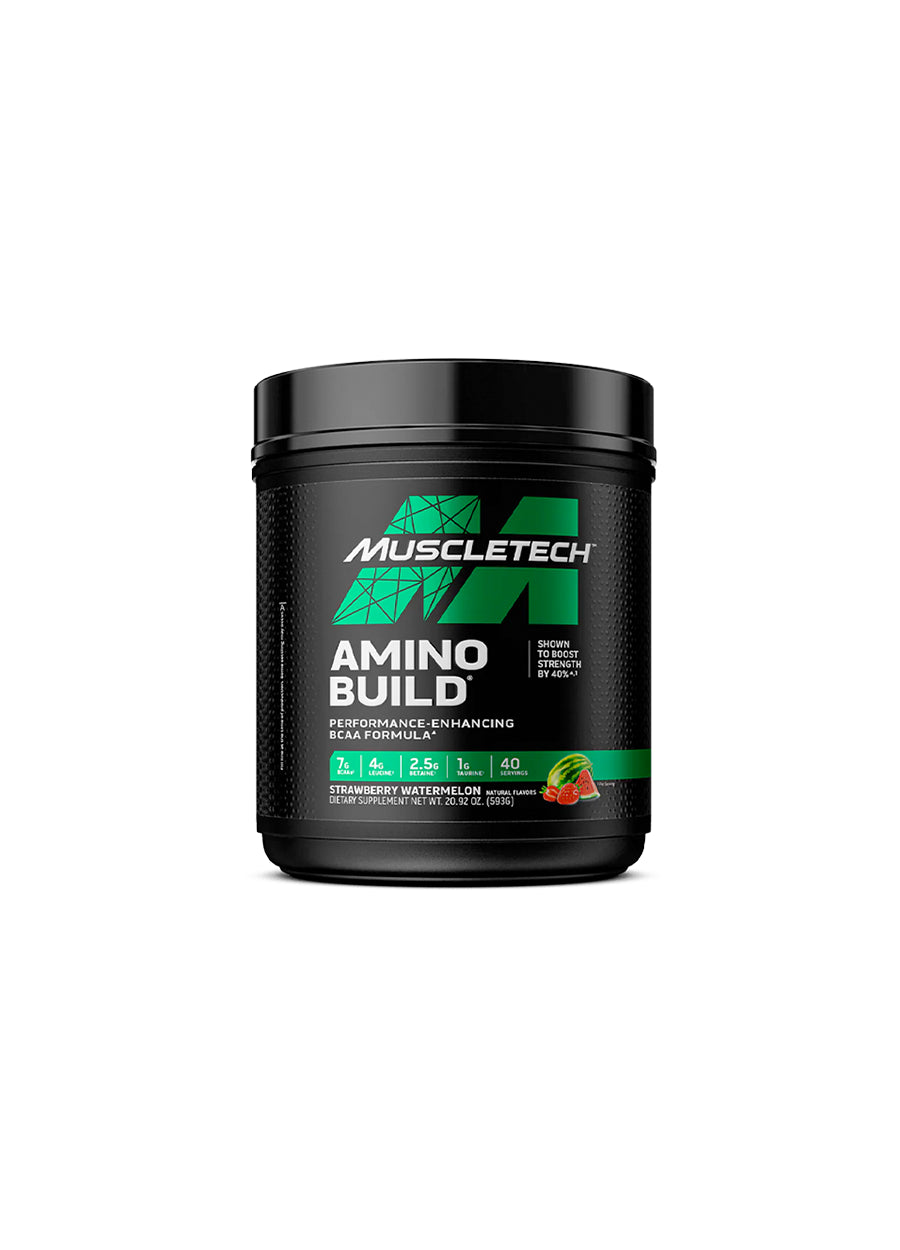 MuscleTech Amino Build 400g Strawberry Watermelon Framsida
