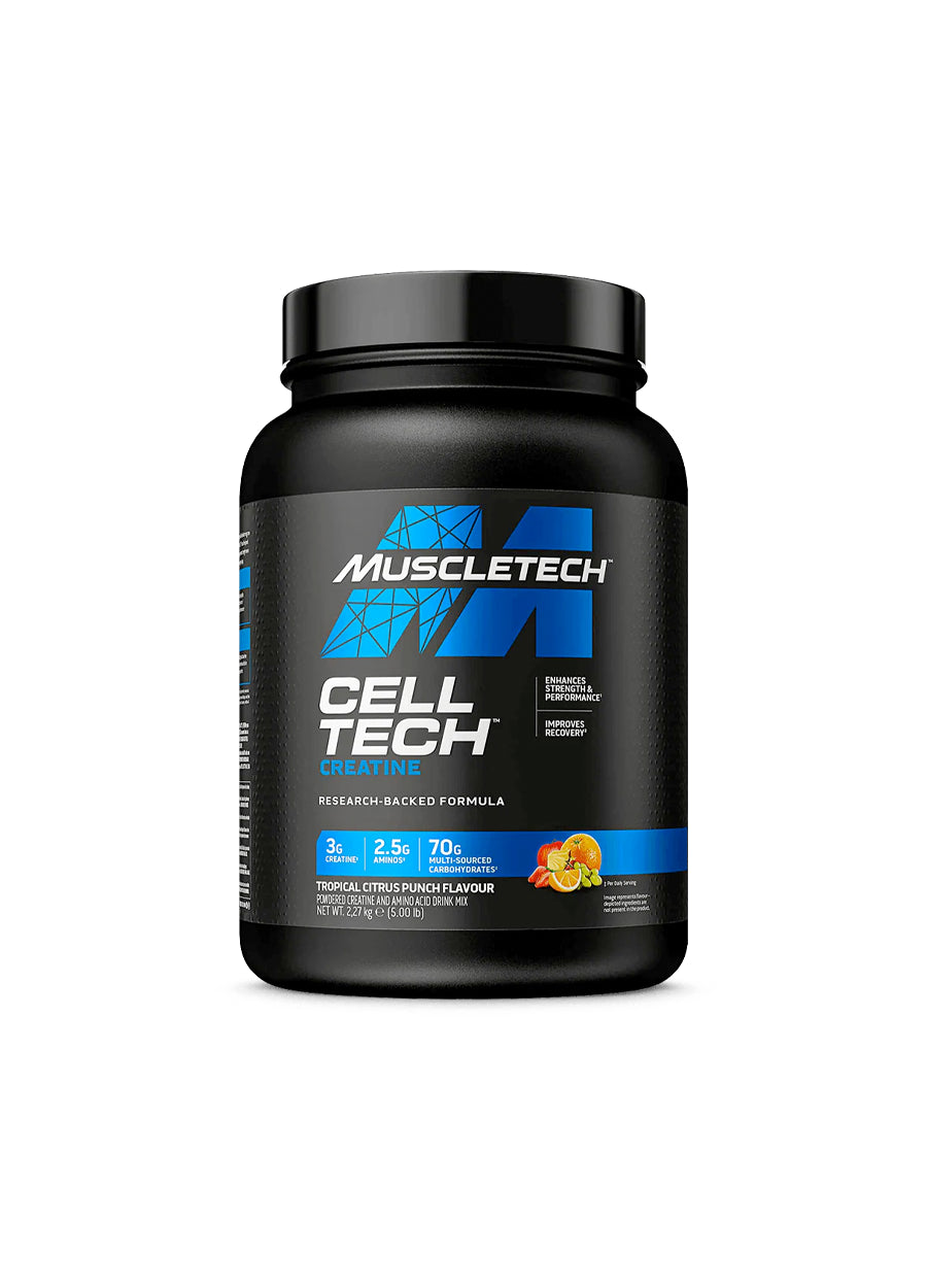 MuscleTech Cell-Tech Creatine 2270g Citrus Punch Framsida
