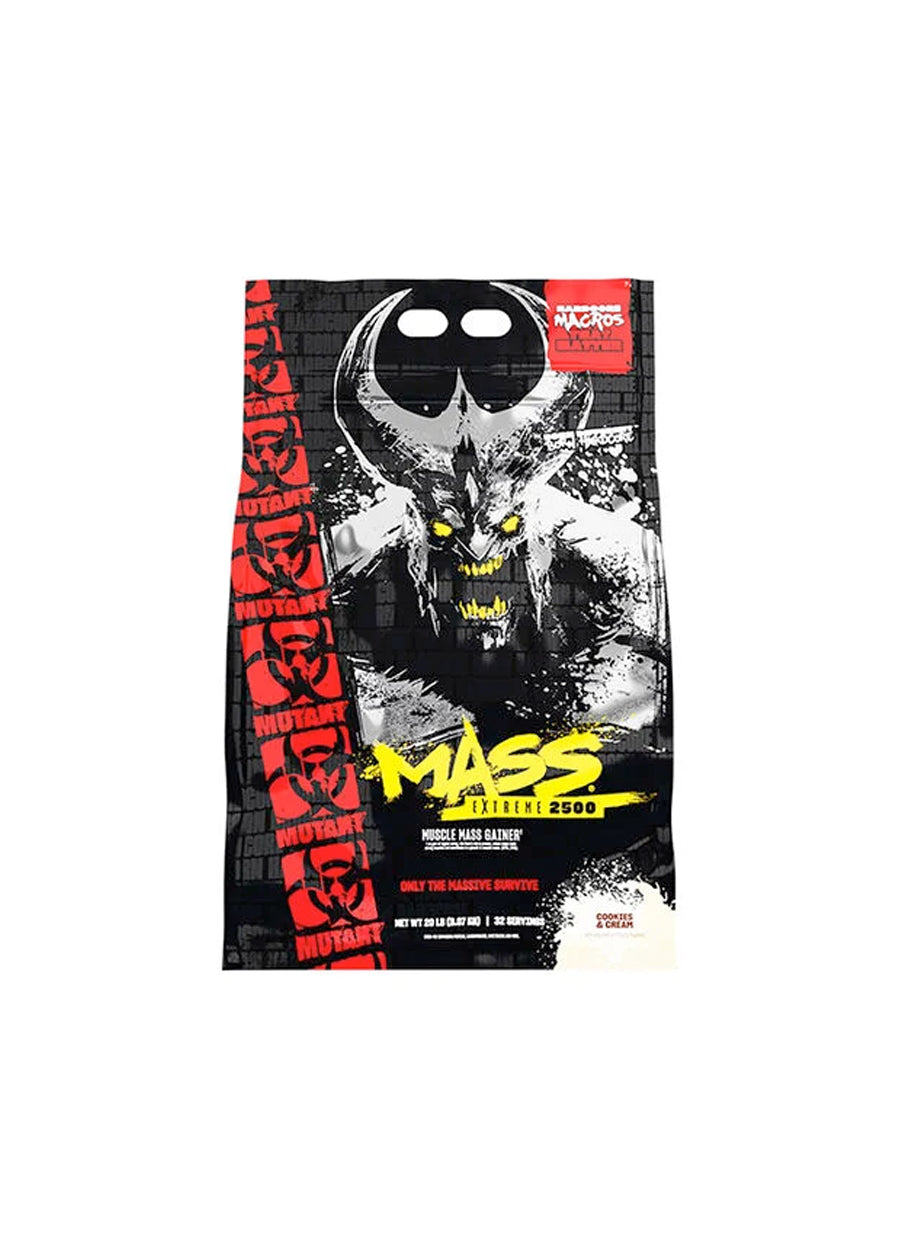 Mutant Mass Extreme 2500 9kg Cookies & Cream Framsida