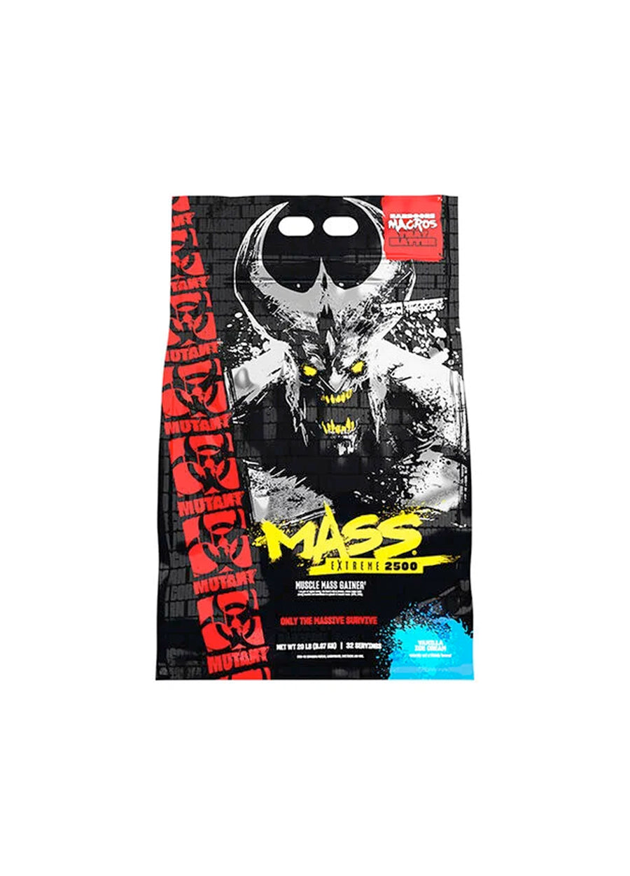 Mutant Mass Extreme 2500 9,07kg Vanilla Ice Cream Framsida