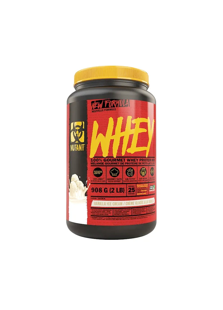 Mutant Whey 908g Vanilla Ice Cream Framsida