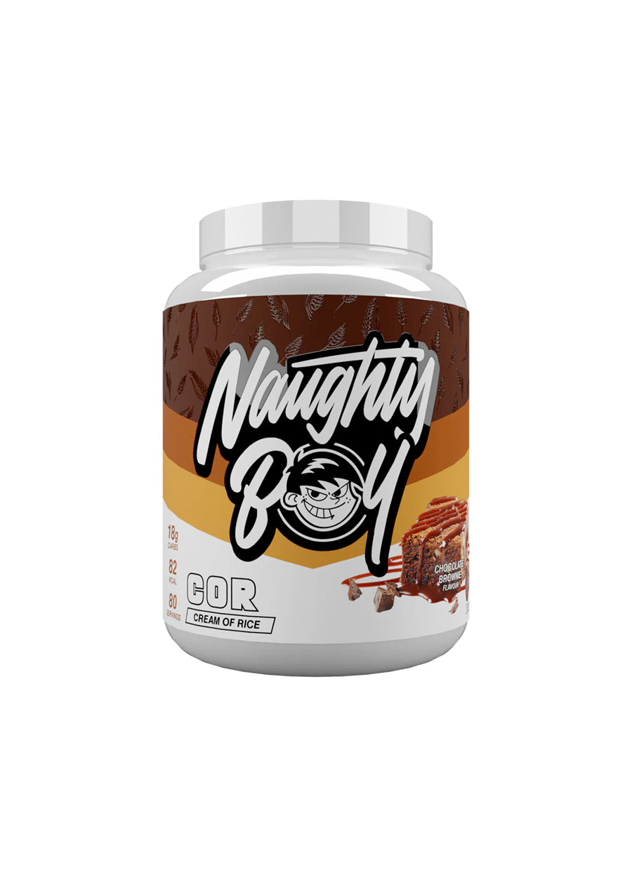 Naughty Boy Cream of Rice 2000g Chocolate Brownie Framsida