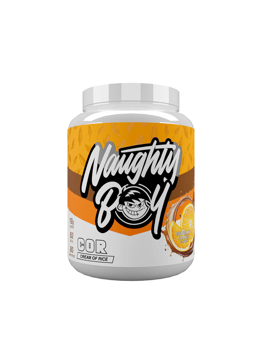 Naughty Boy Cream of Rice 2000g Chocolate Orange Framsida