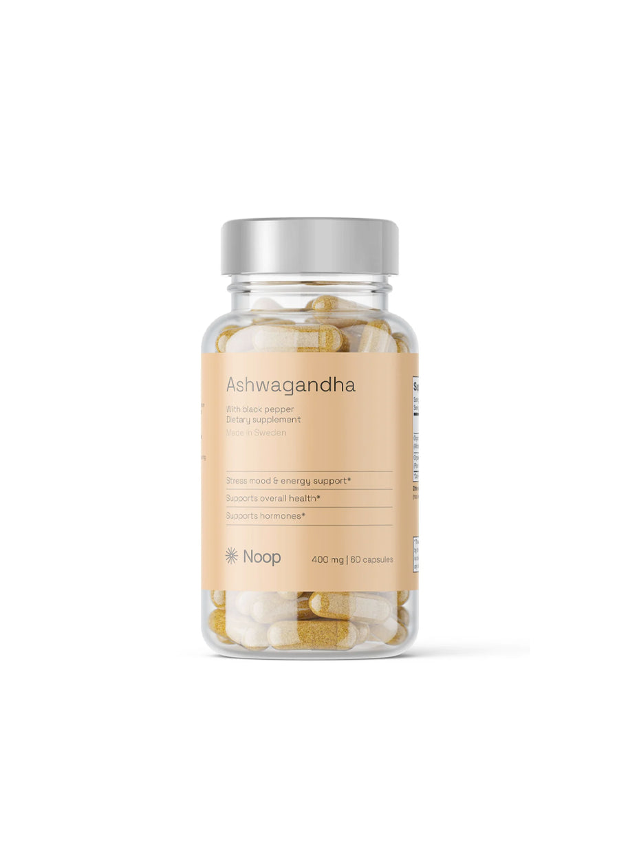 Noop Life Ashwagandha 60 kapslar Framsida