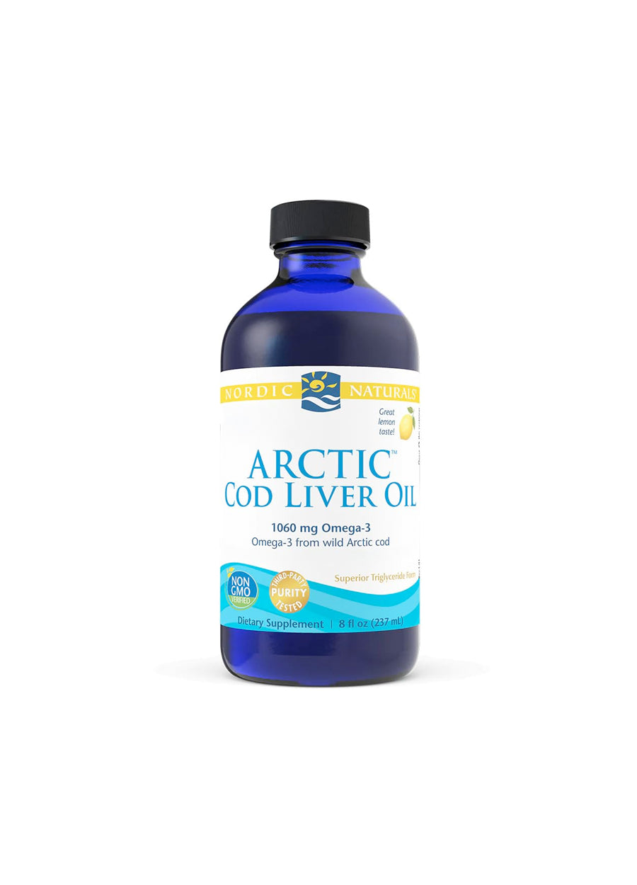 Nordic Naturals Arctic Cod Liver Oil 1060mg Lemon 237ml