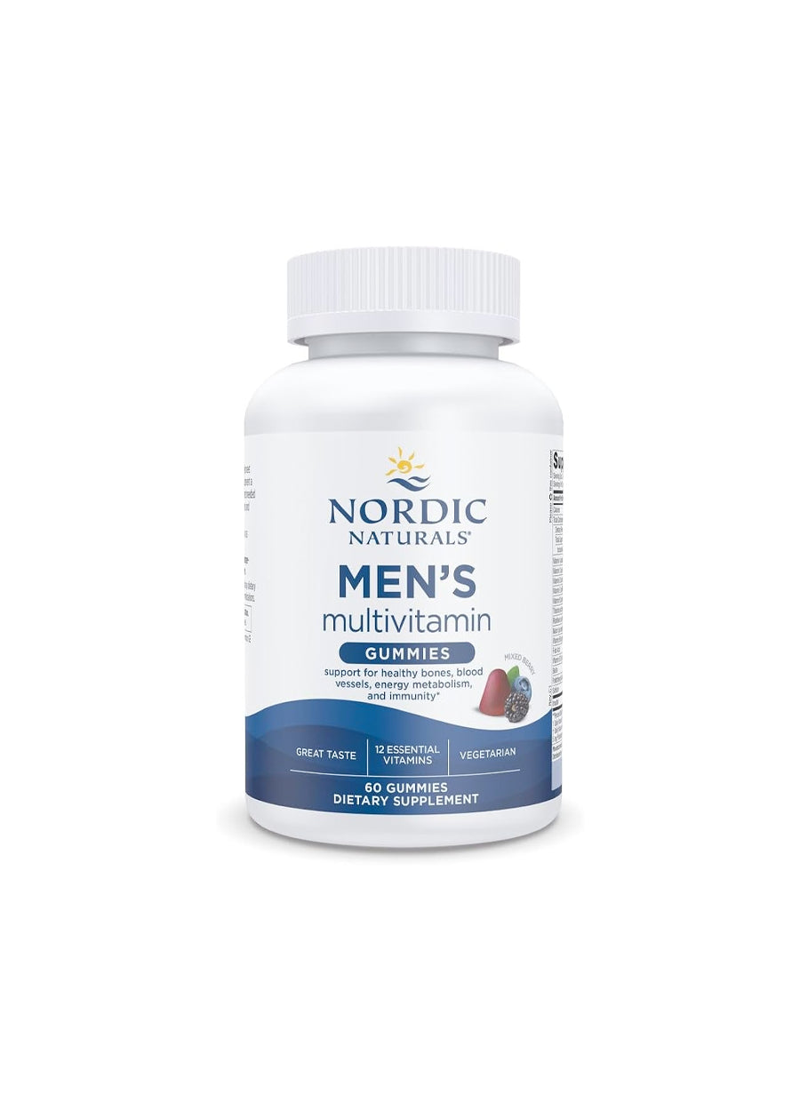 Nordic Naturals Men's Multivitamin Gummies Mixed Berry 60 Gummies