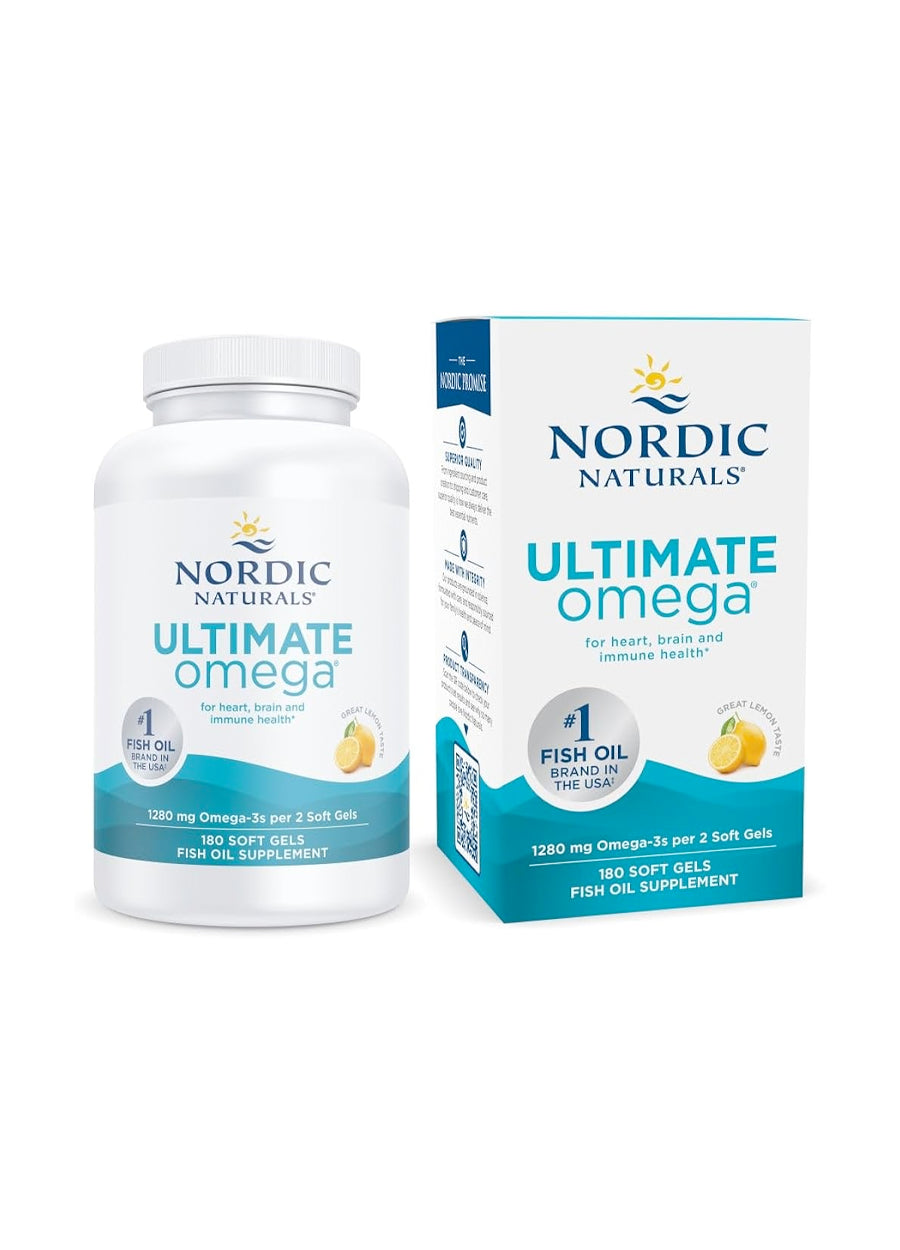 Nordic Naturals Omega-3 690mg Lemon 180 Kapslar