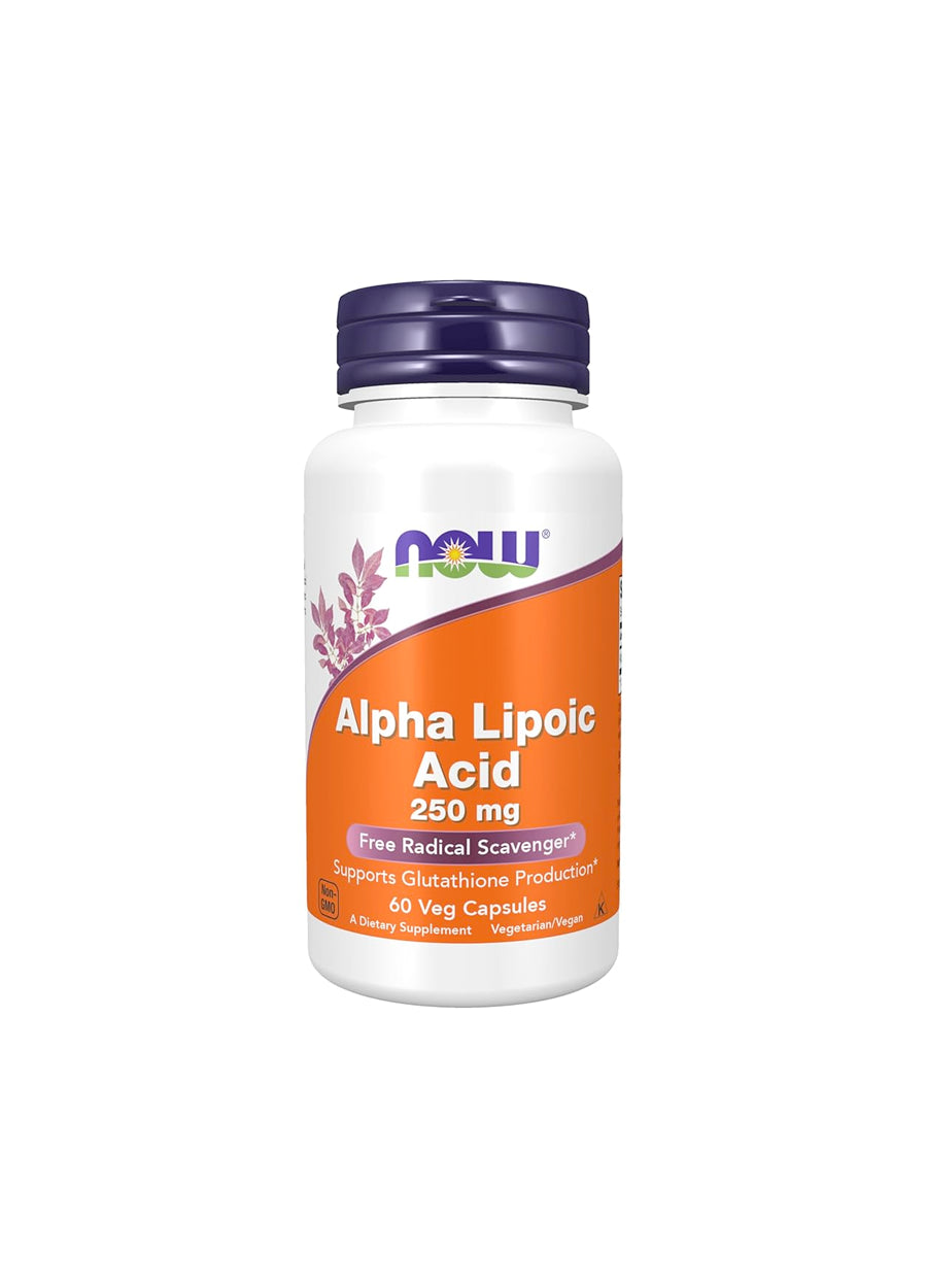 NOW Foods Alpha Lipoic Acid 250mg 60 Kapslar