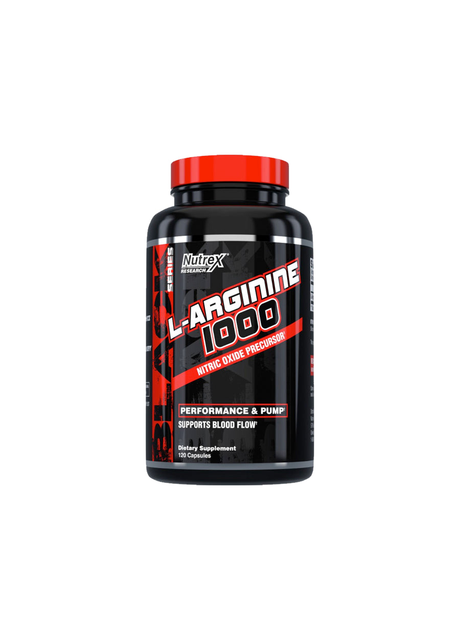Nutrex Research L-Arginine 1000 120 Kapslar Framsida