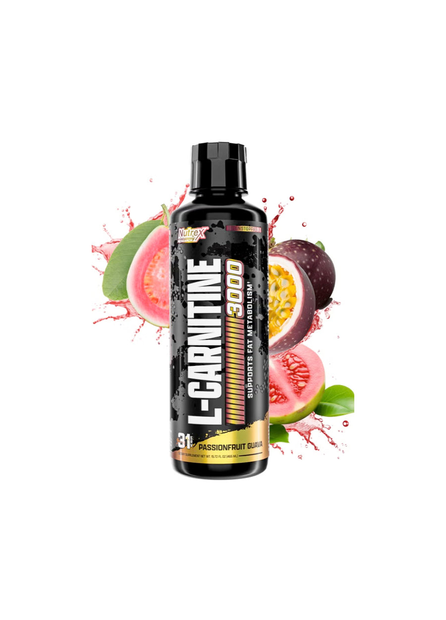 Nutrex Research L-Carnitine 3000 465ml Passionfruit Guava