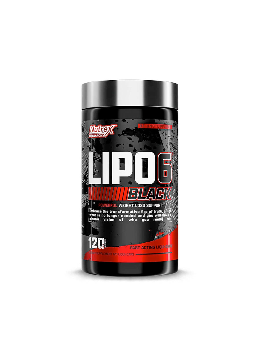 Nutrex Research Lipo-6 Black 120 Kapslar Framsida