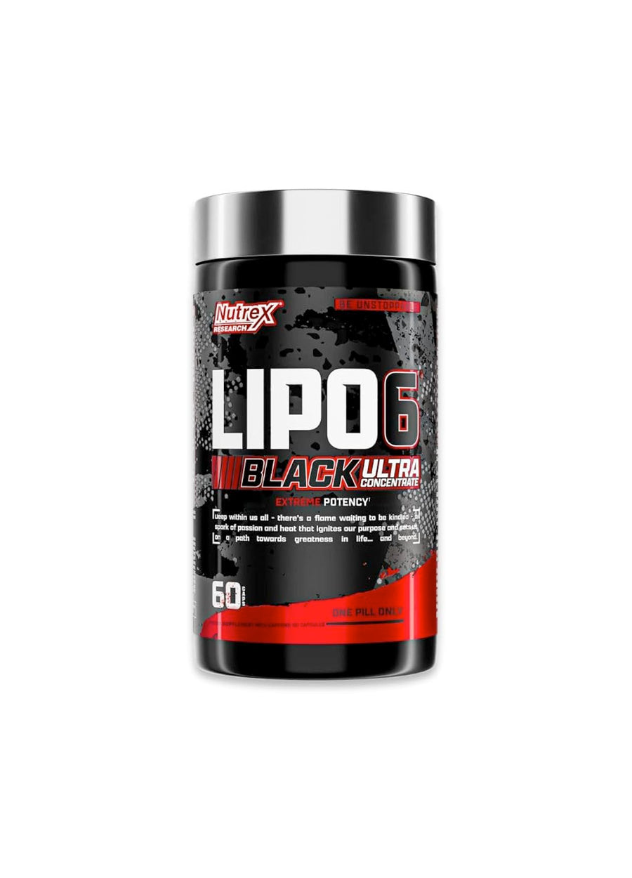 Nutrex Research Lipo-6 Black Ultra Concentrate Extreme Potency 60 Kapslar