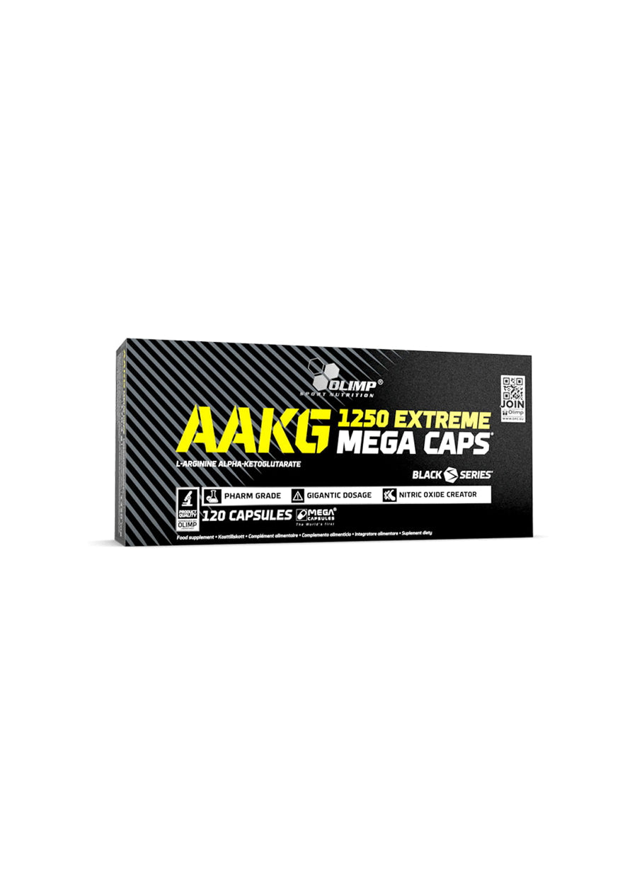Olimp Nutrition AAKG Extreme Mega Caps 120 Kapslar framsida