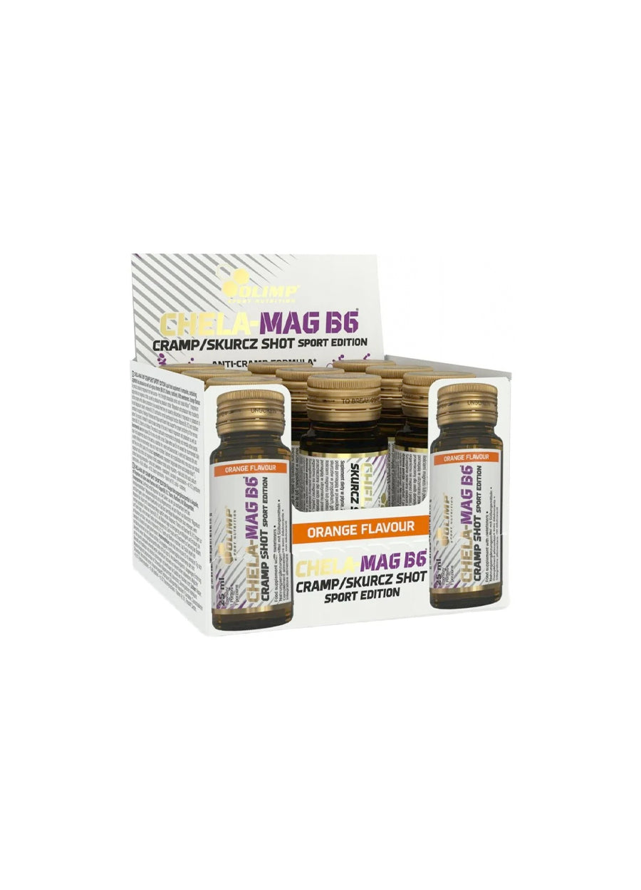 Olimp Nutrition Chela-Mag B6 Cramp Shot 9 x 25ml Orange