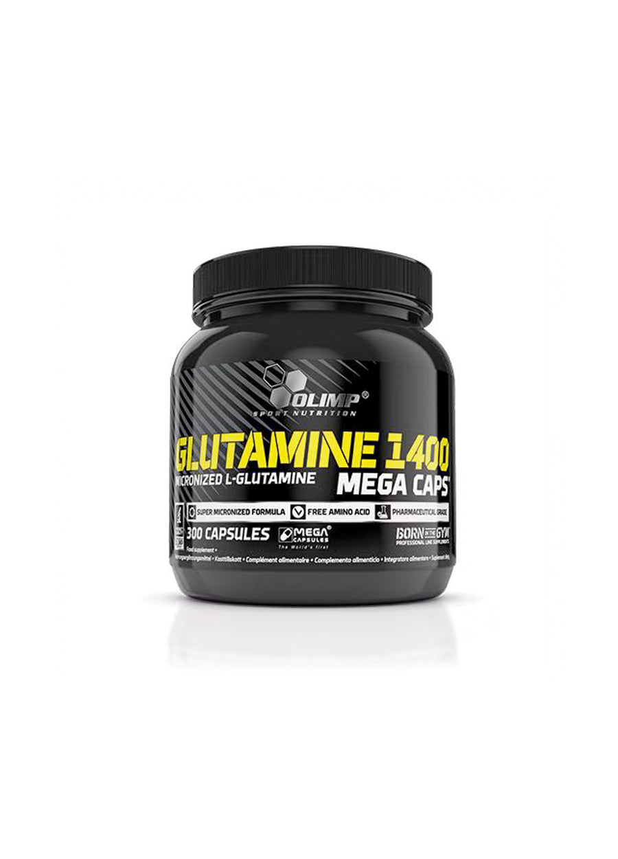 Olimp Nutrition Glutamine Mega Caps 300 Kapslar Framsida