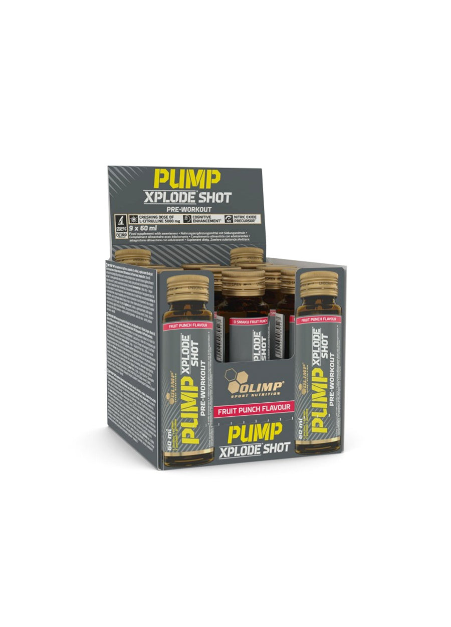 Olimp Nutrition Pump Xplode Shot 9 x 60ml Fruit Punch
