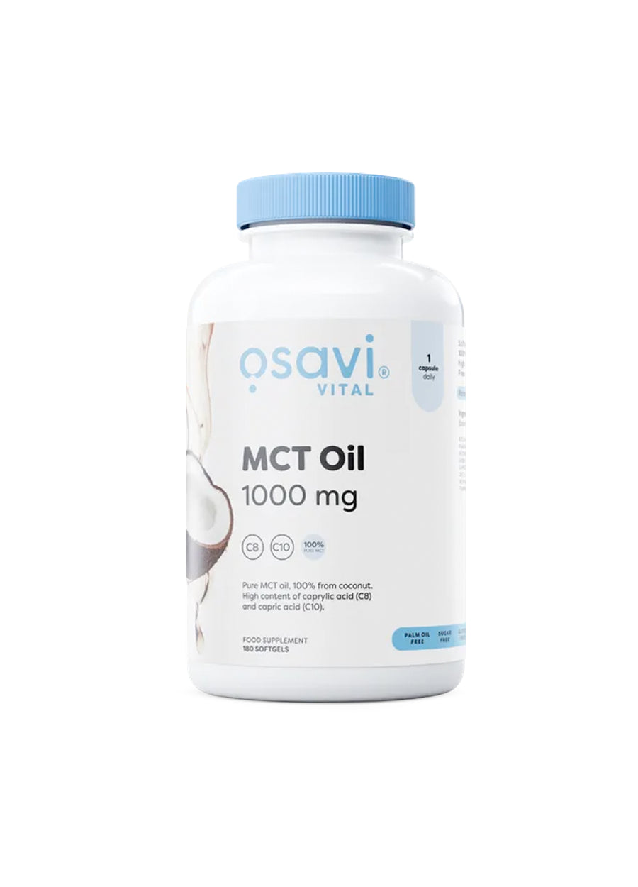 Osavi MCT Oil 1000mg 180 Kapslar Framsida