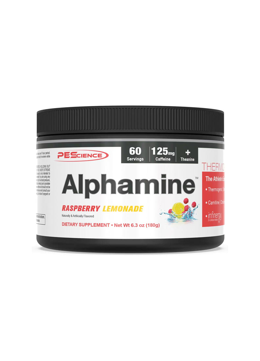PEScience Alphamine 180g Raspberry Lemonade