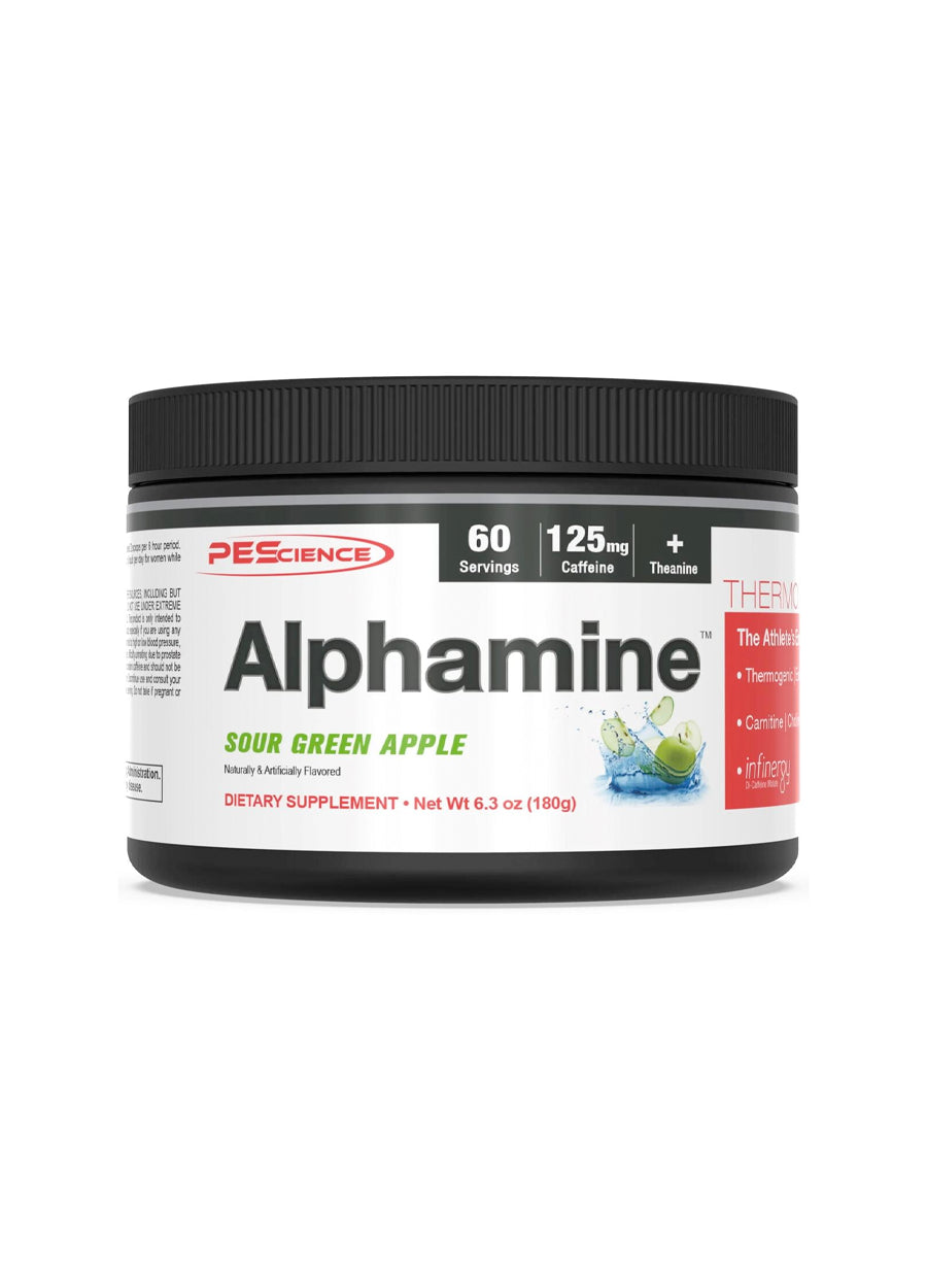 PEScience Alphamine 180g Sour Green Apple