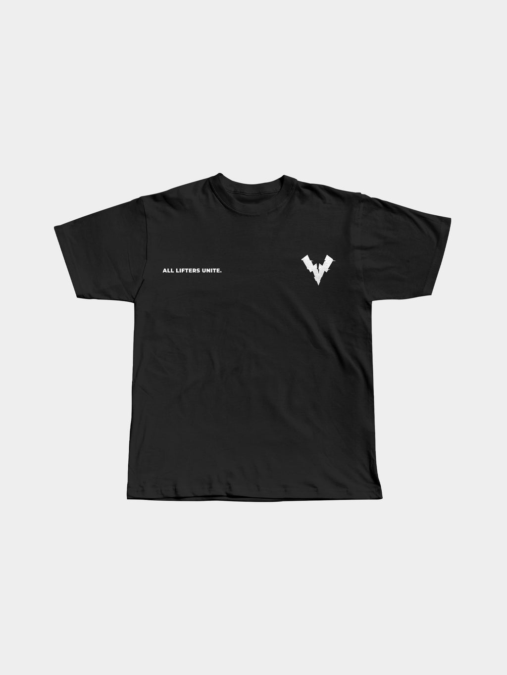 Power Nutrition Global Tee svart framifrån