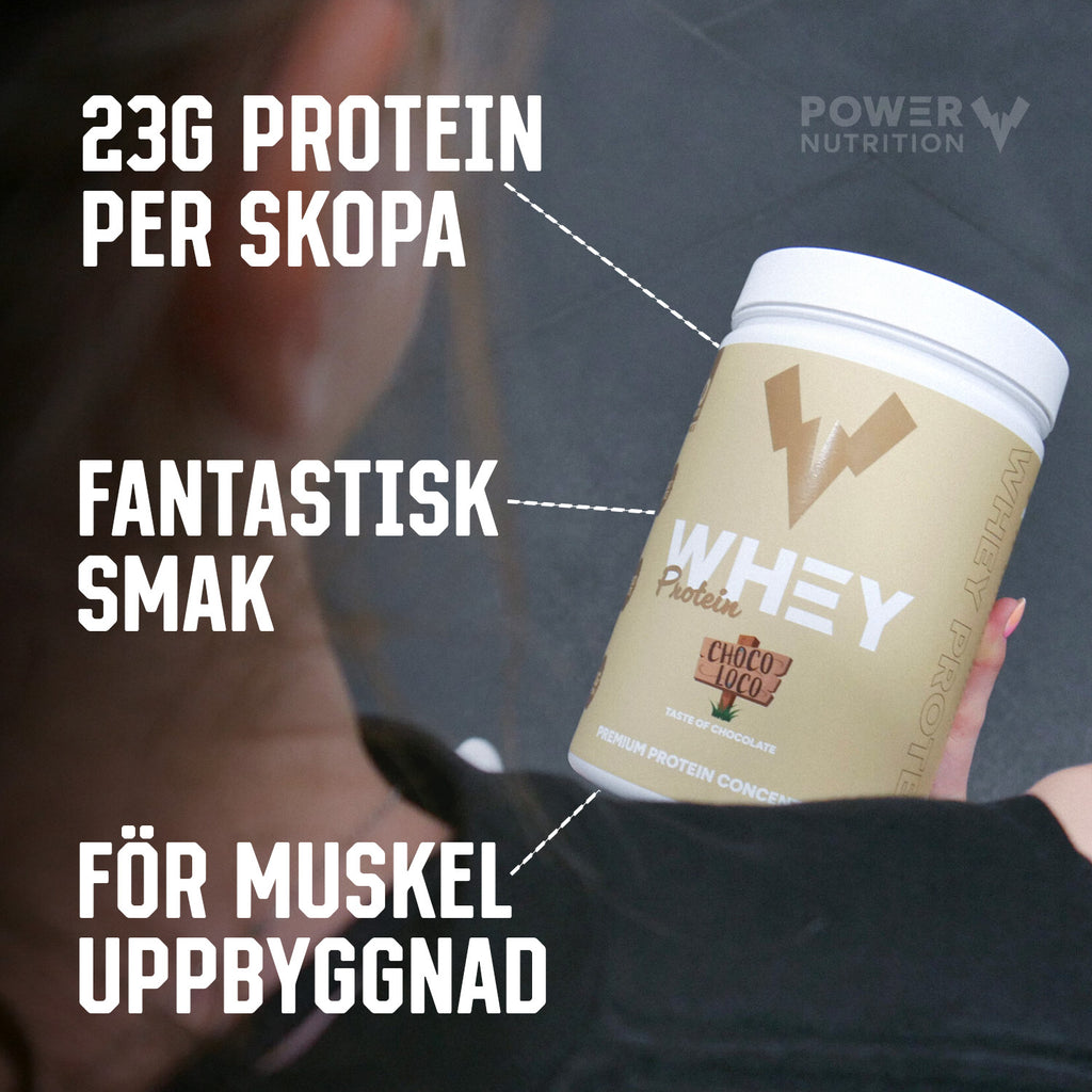 Power Nutrition POWER WHEY Vassleprotein Fördelar