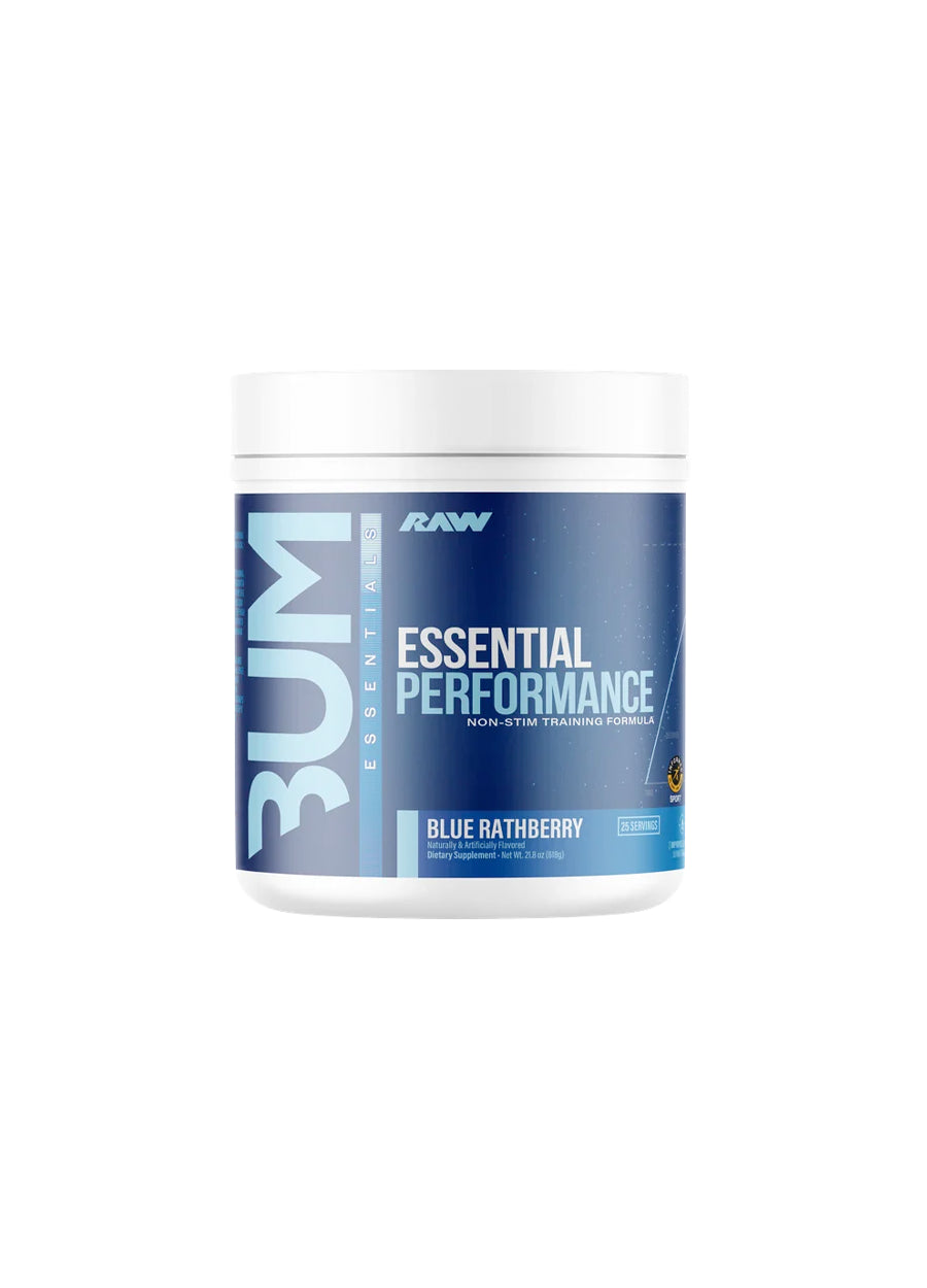 Raw Nutrition Bum Essential Performance 615g Blue Rathberry
