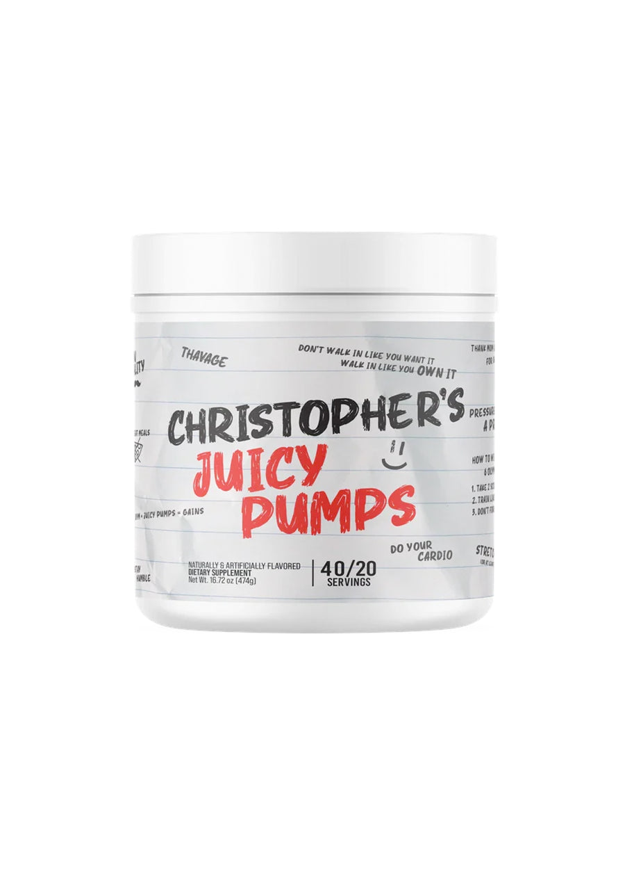 Raw Nutrition Christopher's Juicy Pumps 480g