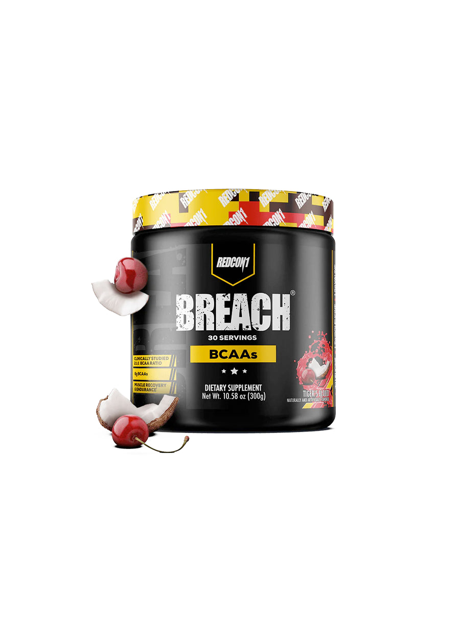 Redcon1 Breach Aminos 300g Tiger's Blood Framsida