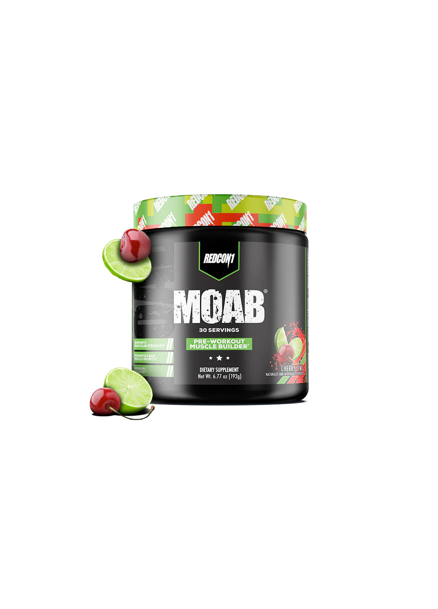 Redcon1 MOAB 210g Cherry Lime Framsida