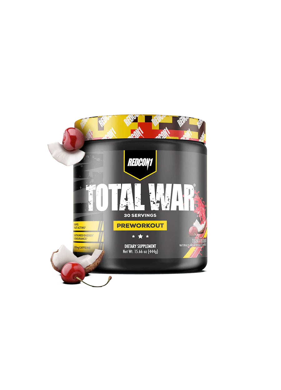 Redcon1 Total War Preworkout 429g Tigers Blood Framsida