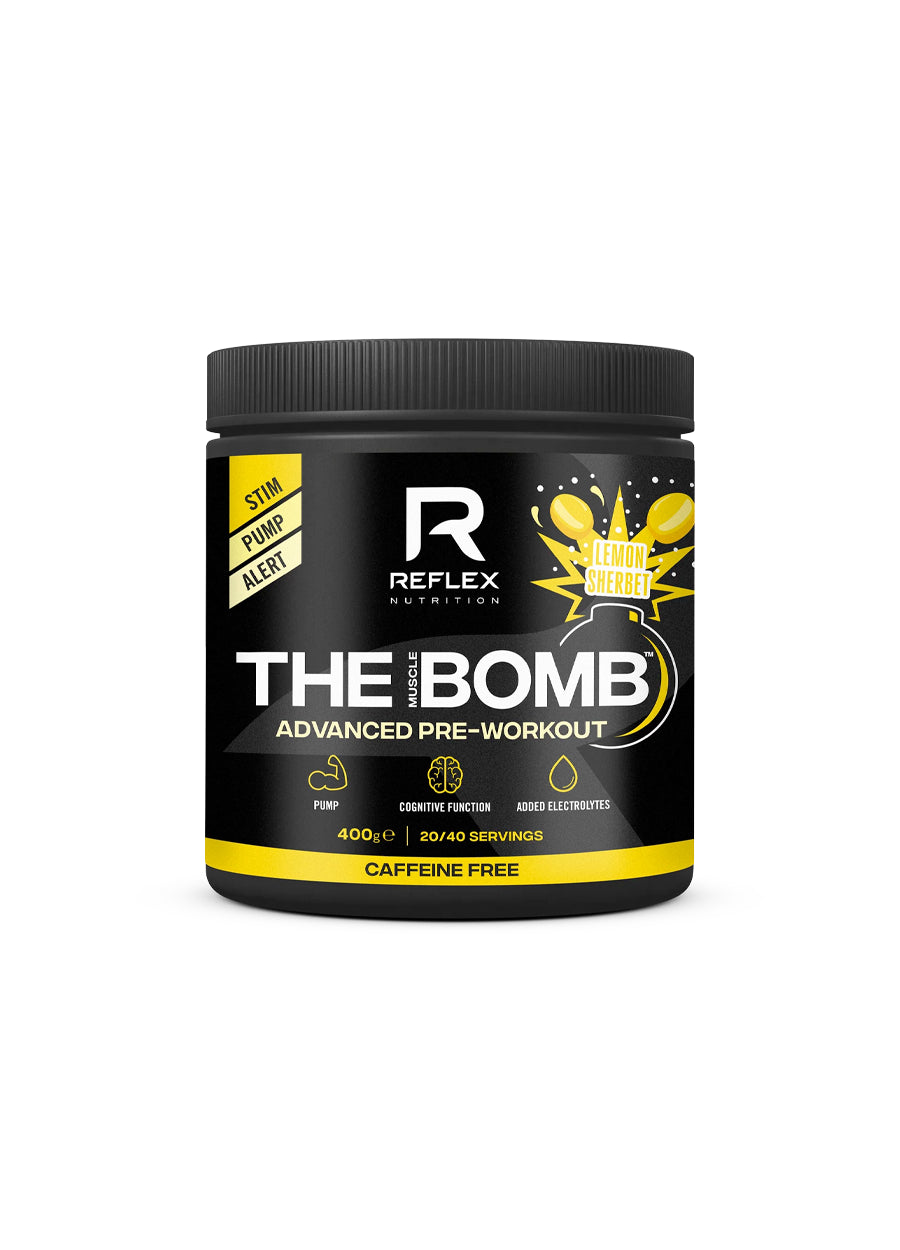 Reflex Nutrition The Muscle Bomb Caffeine Free 400g Lemon Sherbert